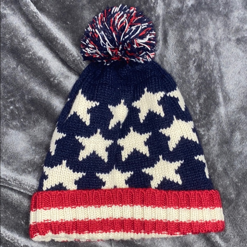American Flag Beanie